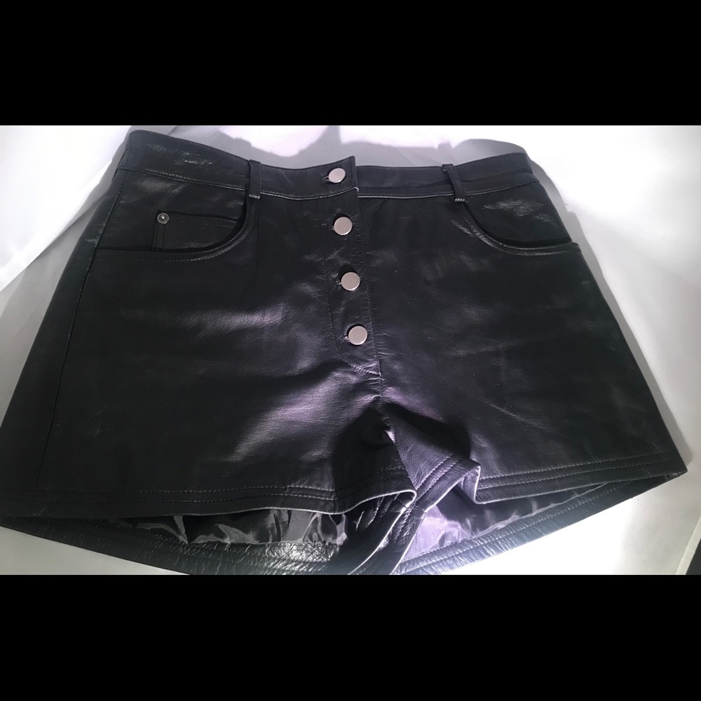 Leather Shorts Highway 1 size 12 small